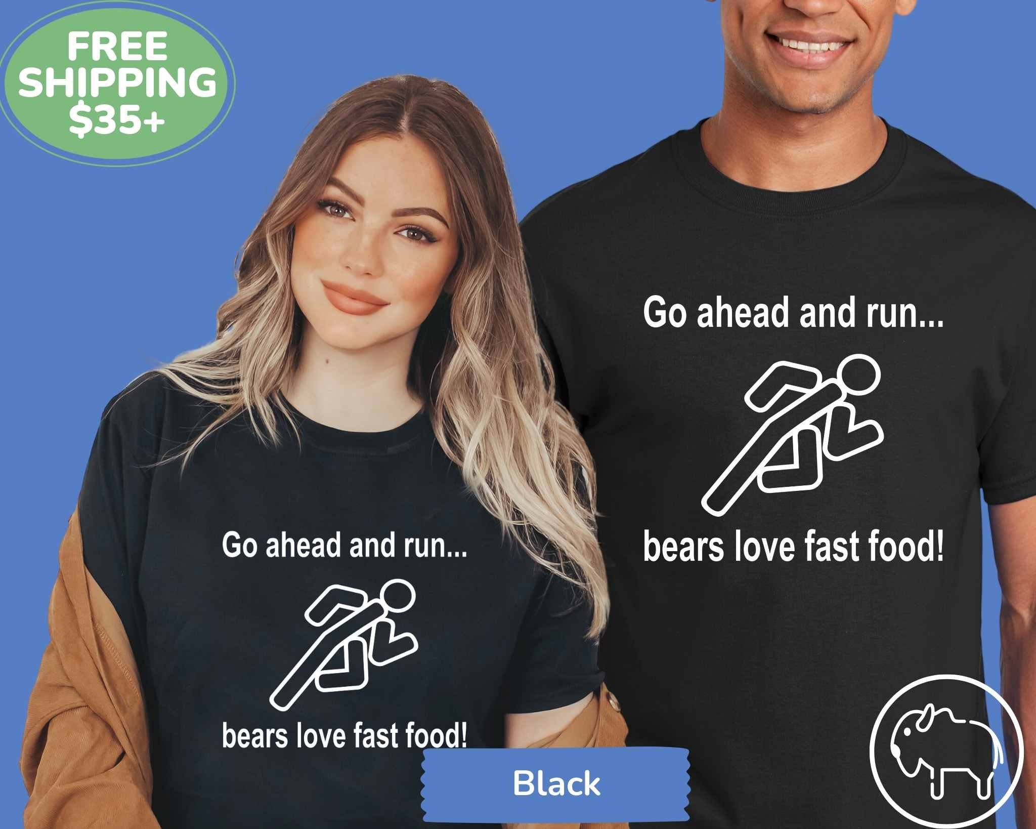 Observere madras Pædagogik Funny Running T-shirt Bear Joke Shirt Gift for Runner - Etsy
