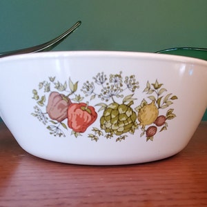 Spice of Life Menuette I Small Corning Skillet I Corning Ware Cookware I Spice of Life Pattern
