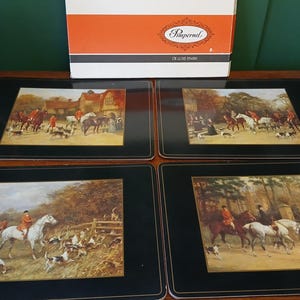 Spode Morris & Co Privat - Set Di 4 Tovagliette Grandi, 40,1 X 29,8 Cm