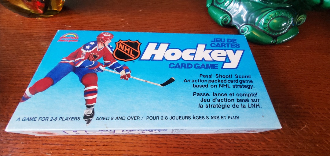 Vintage NHL Hockey Card Game Toronto Maple Leafs VS Montreal Etsy
