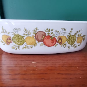 Corningware Spice of Life small casserole - 1 litre - no lid