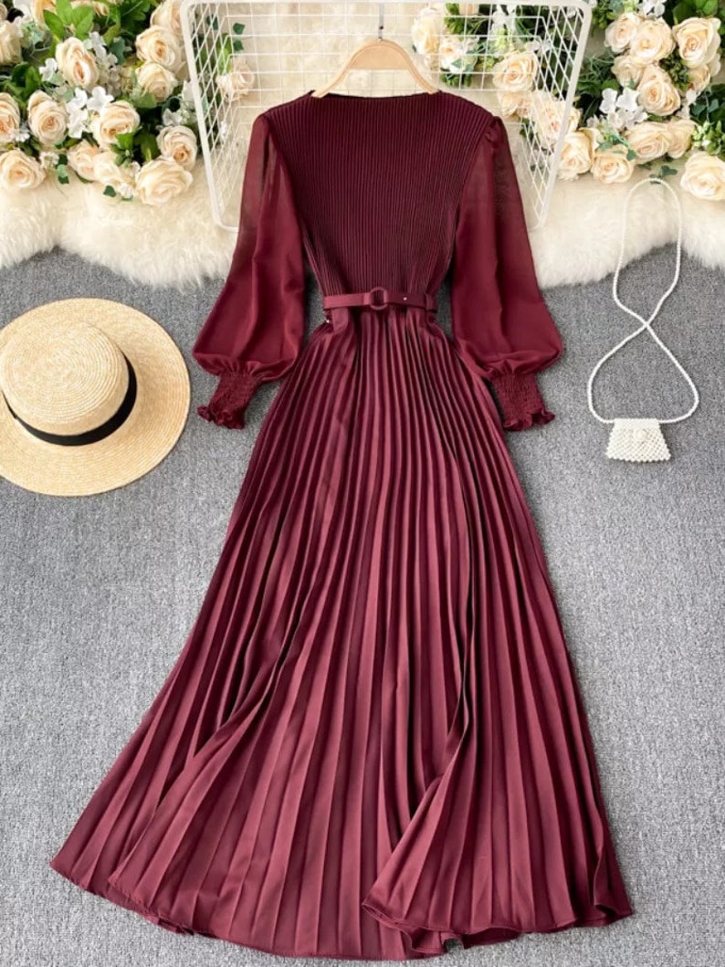 Autumn Elegant Sleeveless Dress