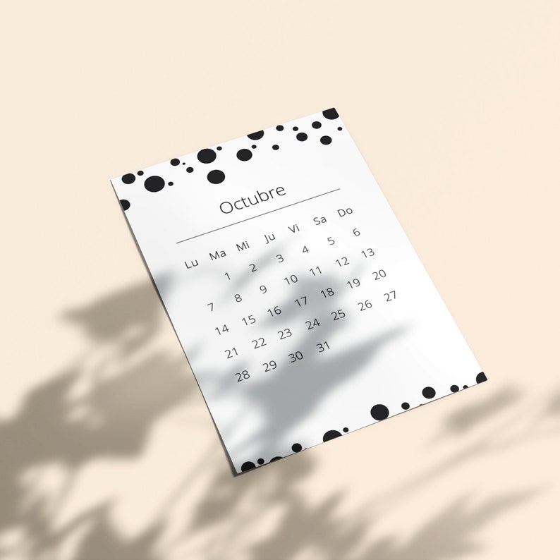 Printable 2024 Calendar, Monthly Planners Download, DIN A4 Yearly