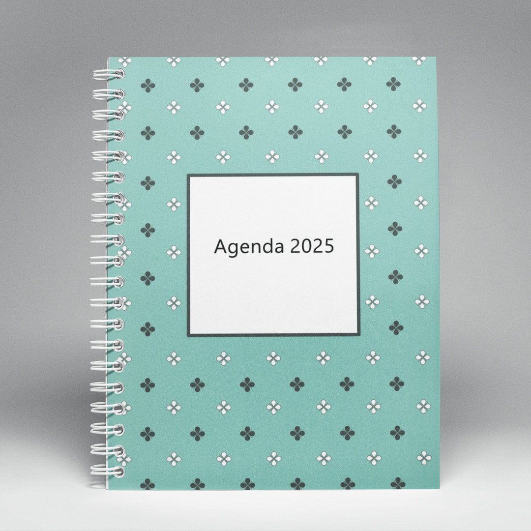 Printable Agenda 2025, Monthly View, Spanish A4 PDF Calendars, Monthly