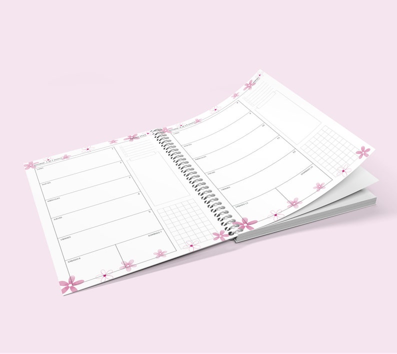 Printable 2024 Planner, Weekataglance Diary, Downloadable Weekly