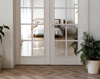 Fondo Virtual Con Zoom, Fondo Realista, Fondo De Zoom, Fondo De Oficina, Equipo De Microsoft, Puertas Francesas, Google Meet, Interior De Oficina