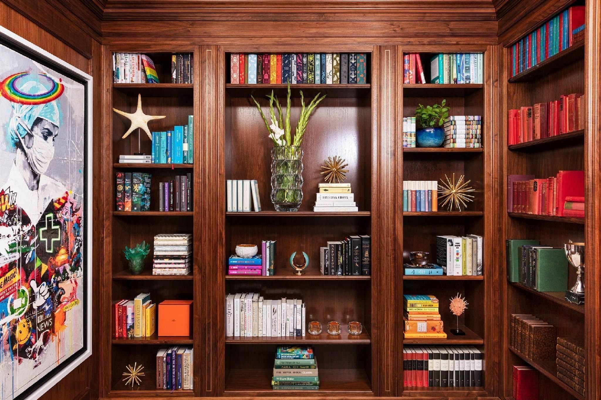 Bookshelf Zoom Virtual Background Nurse Zoom Background - Etsy Canada