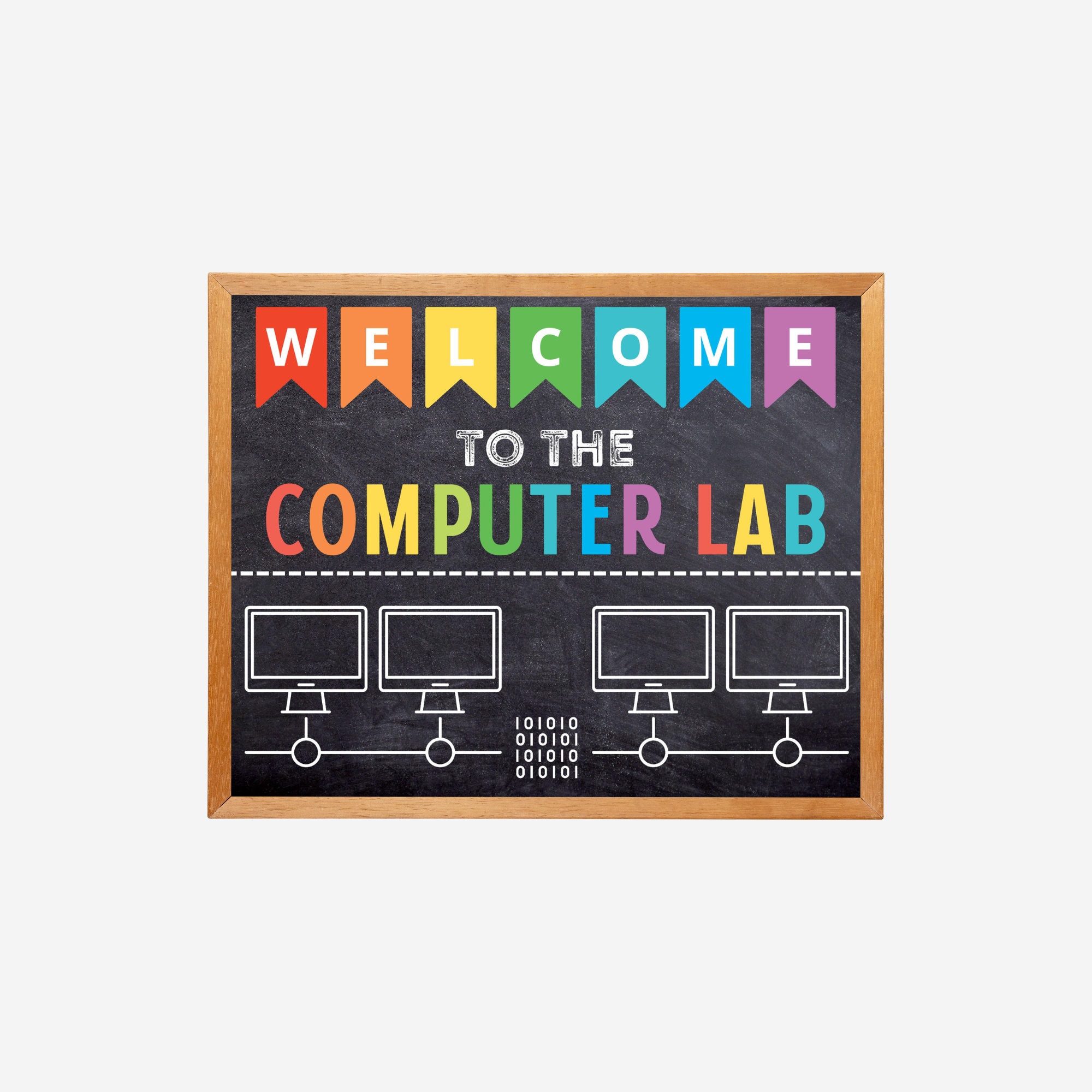 Computer Lab School Sign, Classroom Decor, Teacher Door Sign, Computers ...