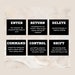 Computer Lab Poster Set of 6, Classroom Decor, INSTANT DOWNLOAD ...