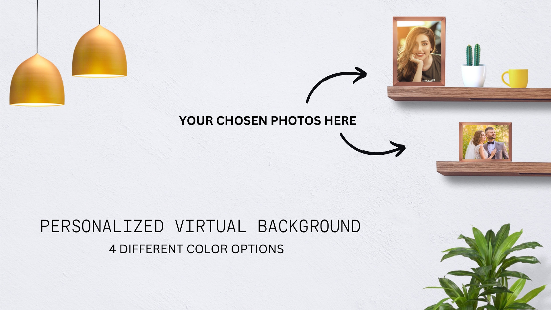 Personalized Zoom Background Custom Photos Zoom Backdrop Brand Logo