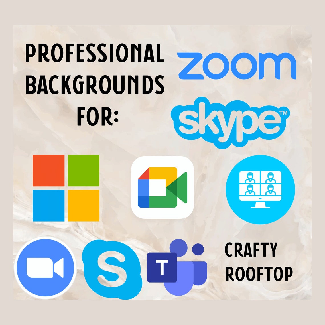 Zoom Background Zoom Blur Blurry Zoom Virtual Backdrop Office Back Wall