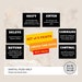 Computer Lab Poster Set of 6, Classroom Decor, INSTANT DOWNLOAD ...