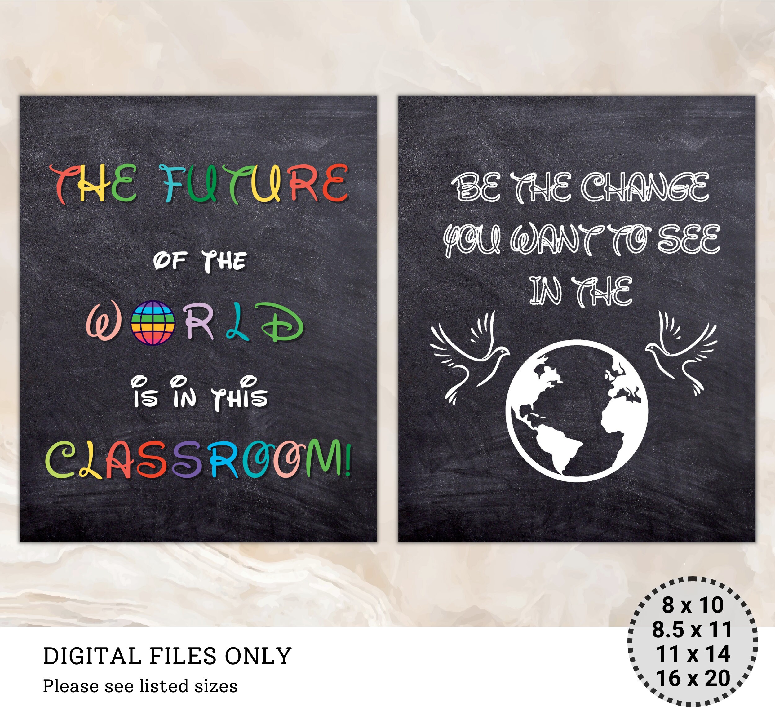 Future Change in the World Classroom Decor Counseling Office