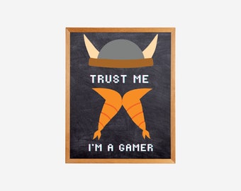 Gaming Wandkunst, Videospiel Druck, Spielzimmer Dekor, lustiges Gaming Druck, druckbare Wandkunst, Videospiel Wand, Kunst Digitaldruck, Sofort