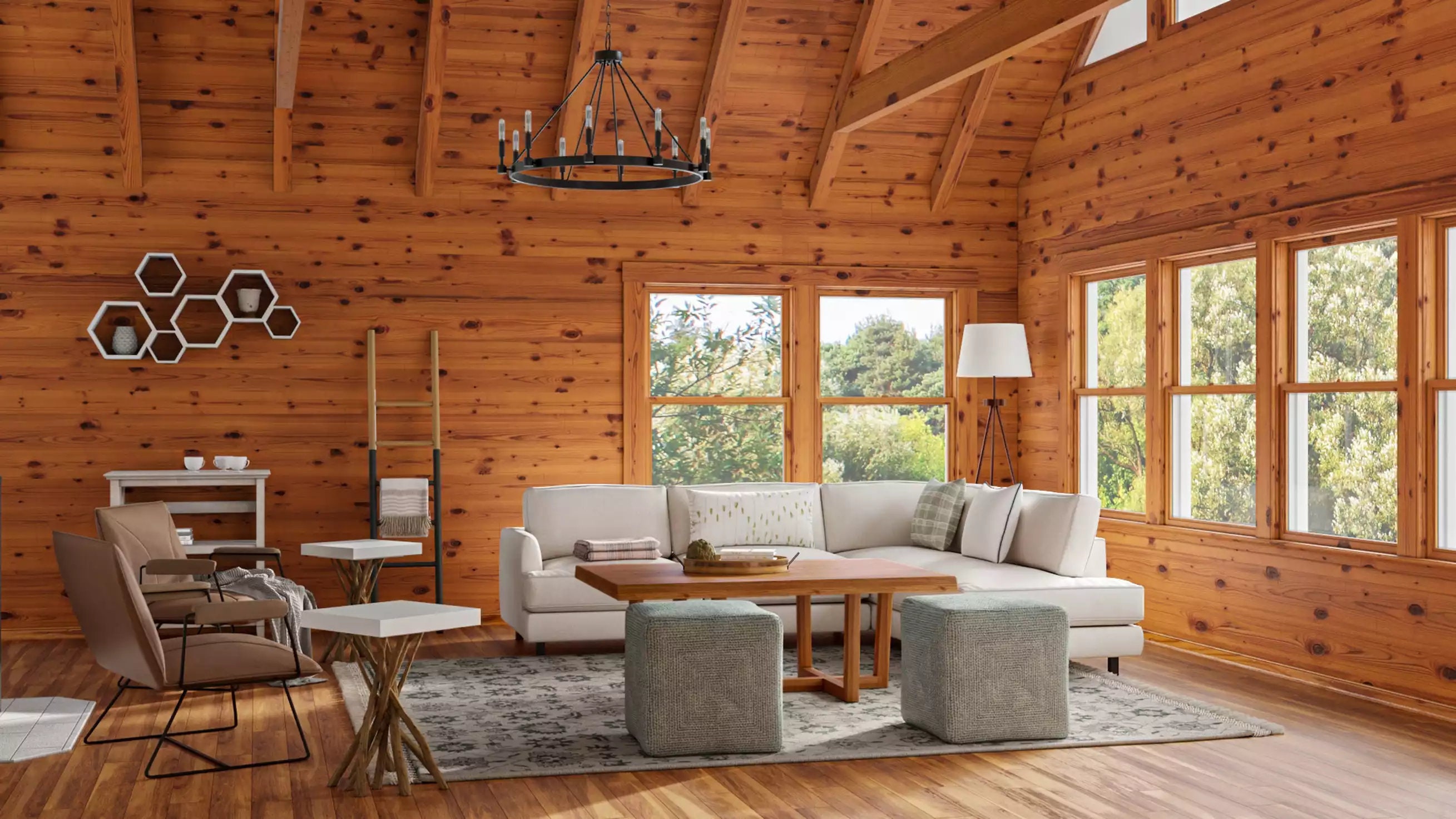 Zoom Background, Digital Green Screen, Home Office Backdrop, Online