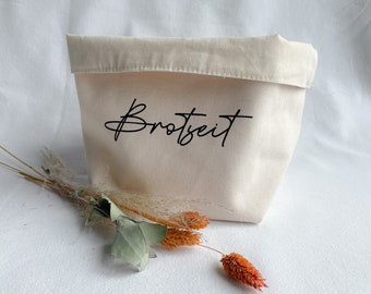 Bread basket & roll basket / breakfast basket / utensils / storage - personalize different motifs "snack" / "breakfast love"