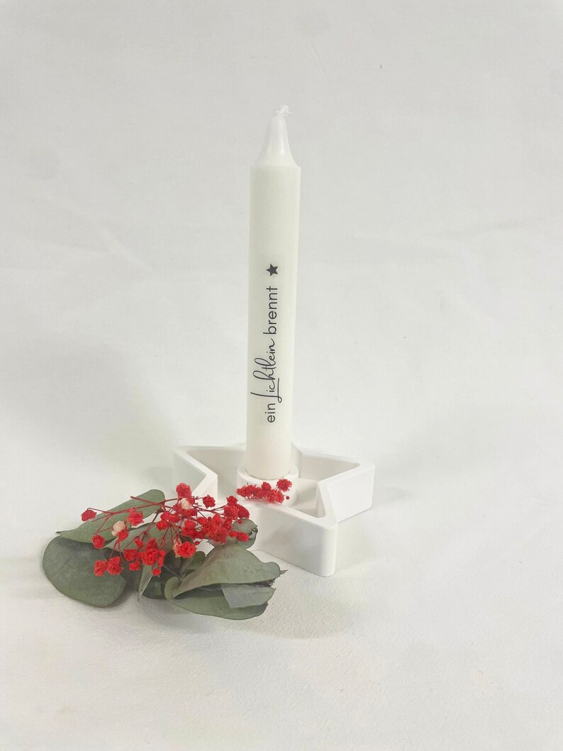 Christmas Candles / Stick Candles / Advent Candles With Great Etsy