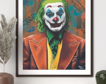 Joaquin Phoenix Joker - Print