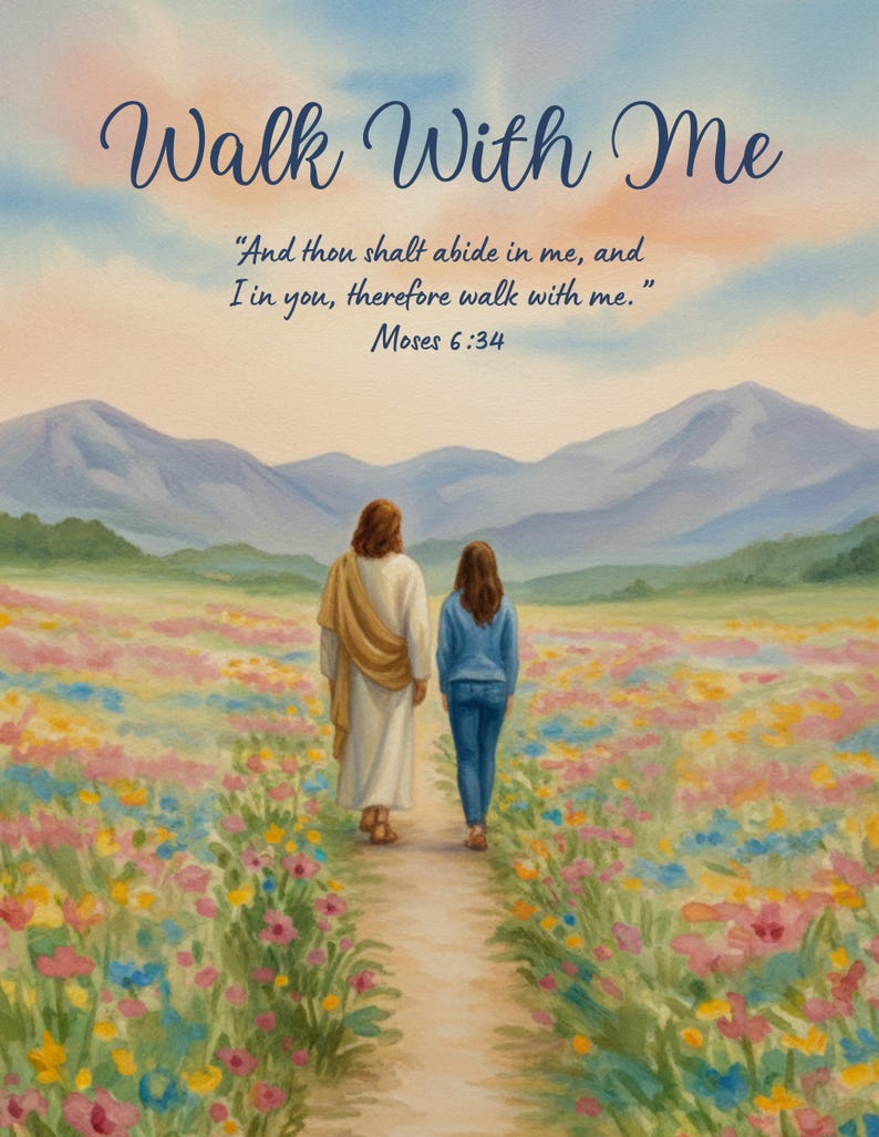Walk With Me Digital Art - Etsy