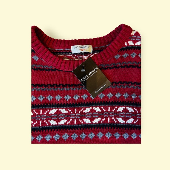 Vintage Dockers Nordic Holiday Sweater - image 2