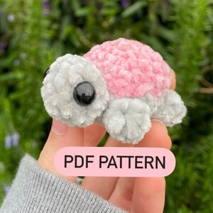 CROCHET PATTERN - Timmy the Baby Turtle / crochet turtle pattern / crochet baby turtle / baby turtle pattern / turtle amigurumi pattern