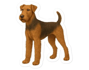 Naklejka Airedale Dog na całe ciało