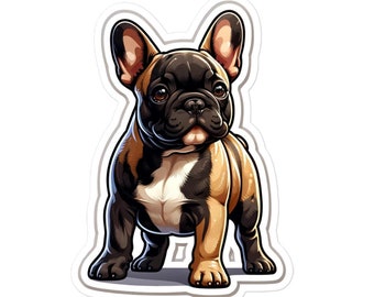 Frenchie French Bulldog Vinyl Sticker