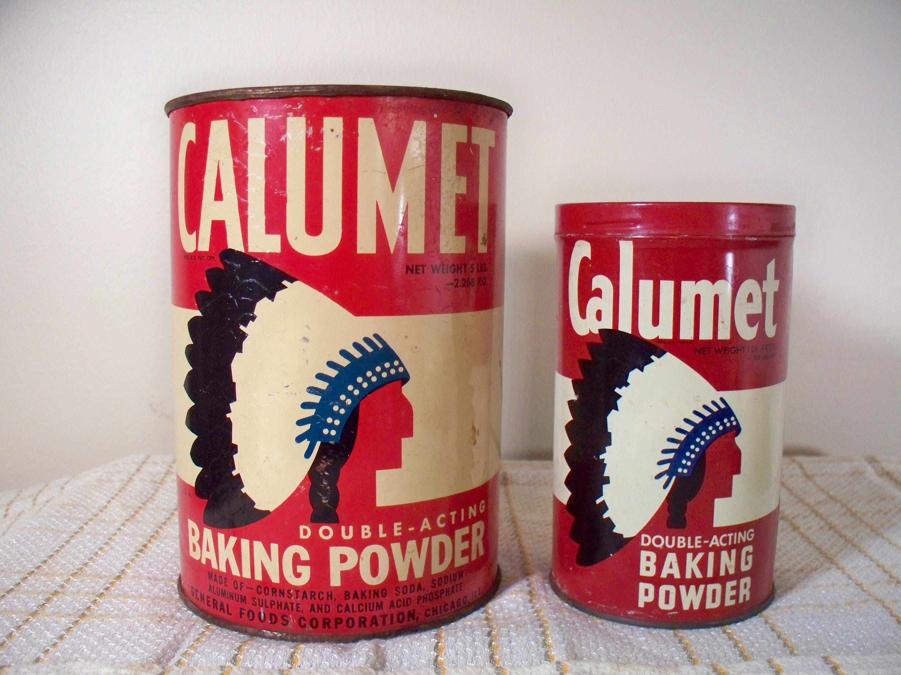 Calumet Baking Powder Can - Etsy