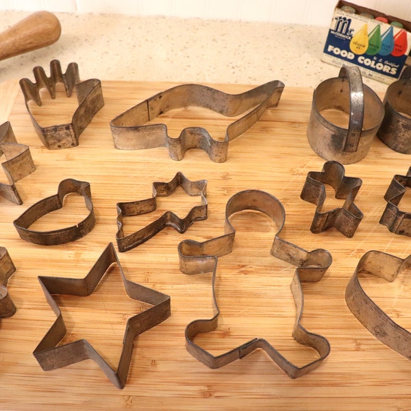 Antique Cookie Cutters Etsy