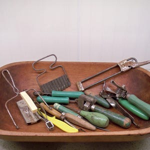 Large Collection of Small Vintage Kitchen Utensils