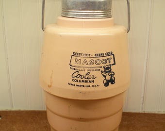 Vintage Mascot Cooler Thermos