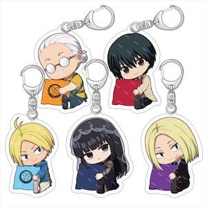 Sakamoto Days Acrylic Chibi Keychain Pendants | Kawaii Anime Characters | Custom Pack Charm Gifts for Fans
