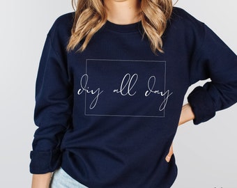 Sudadera DIY todo el día, sudadera de herramienta eléctrica, sudadera artesanal, sudadera Maker, regalo para Maker, regalo para Crafter