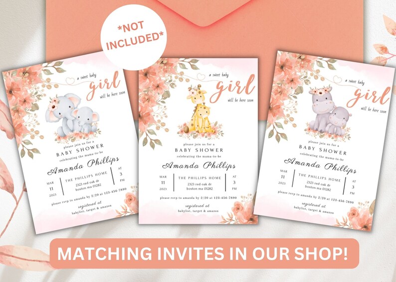 Baby Shower Games Girl Blush Pink Editable Blush Pink Baby Etsy