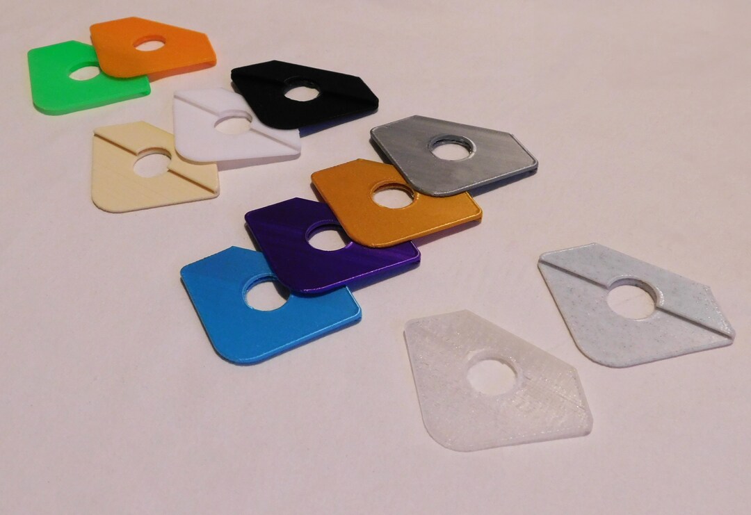 Corner Bookmark | Color Coded Tabs (pack of 3) - Etsy