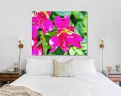 Contemporary Lily Instant digital Download, Pink Lily Botanical  Wall Decor, Floral print