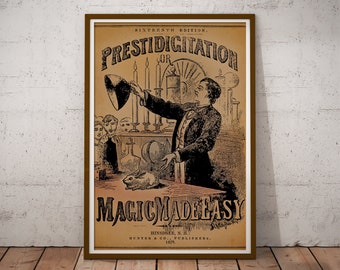Wall Décor vntage art deco magcan poster levtaton llustraton