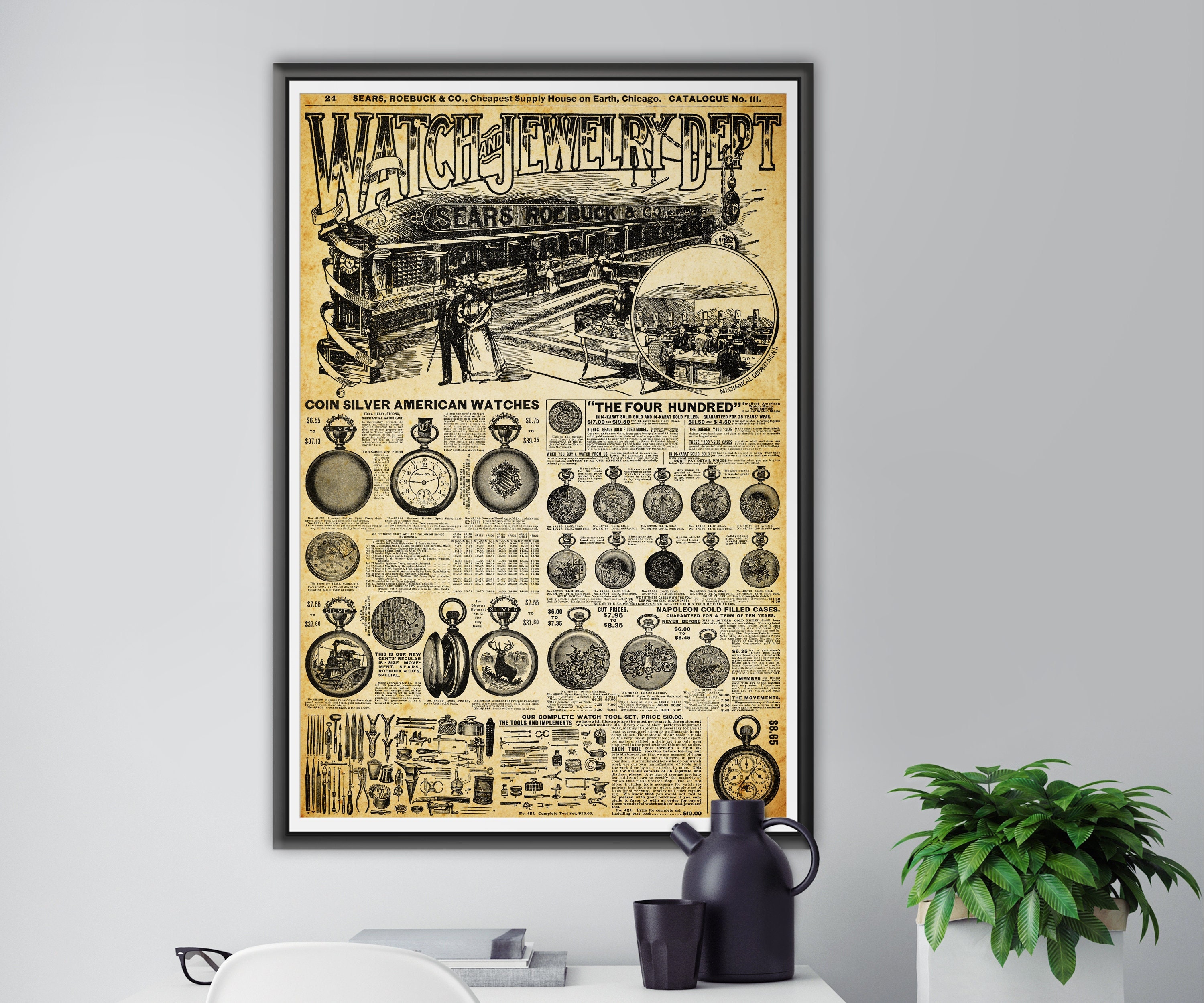 Sears Roebuck Wall Clocks - Etsy