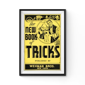 AFFICHE magique de Wehman de 1925 ! (jusqu'à 24 x 36 po.) - vintage - Antiquités - Théâtre - Tours - Cartes - Décoration - Art