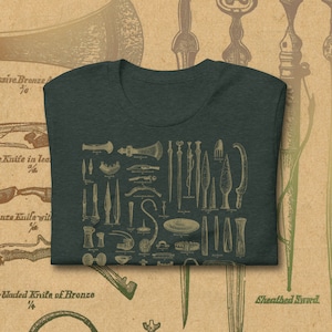 Vintage Archaeology Image T-Shirt - 1905 Dictionary Print