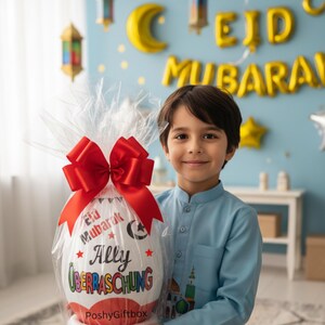 XXL personalisiertes Überraschungsei Eid Mubarak /Ramadan Geschenk/Ü-Ei Happy Bayram/Islamisches Geschenk/hayirli Bayramlar/ image 1