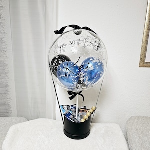 Ballon zum Geburtstag Männer/ Geschenkbox/Ehemann Geschenk/Wellness Box Männer/Geschenk Kolleg/Geschenk für Freund/Bruder Papa Geschenk