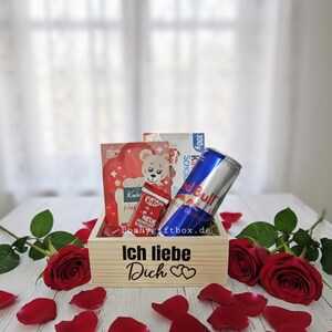 Geschenkkörbchen/Kleines Geschenk/Holz Geschenkkorb/Kleine Auszeit/Holzkorb/Kleines Dankeschön/Abschied Geschenk/Männer Wellness/Präsentkorb 2