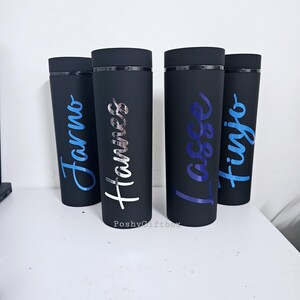 480ml Trinkbecher mit Deckel und Strohhalm/doppelwandiger/ Reisebecher/JGA Geschenk/Kaffeebecher personalisiert/Party Becher/Trinkbecher image 4