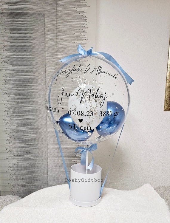 Ballon Geschenk BABY/Geschenkballon zur Geburt/Baby Ballon/Geschenk zur Taufe/Geburtstagsgeschenk /Geschenk Papa,Freund/It's a boy Ballon