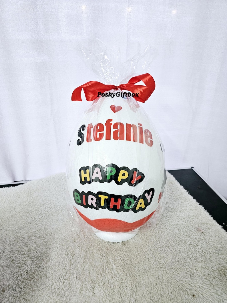 Überraschungsei xxl personalisiert
Einschulungs geschenk 
Geburtstag Jugendweihe