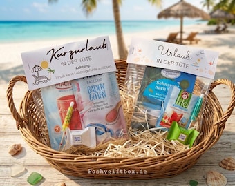 Urlaub in der Tüte/ Eine Tüte Urlaub /Kurzurlaub in der Tüte/Erholung/kleine Auszeit / Reise ans Meer / Kurzurlaub / Urlaub