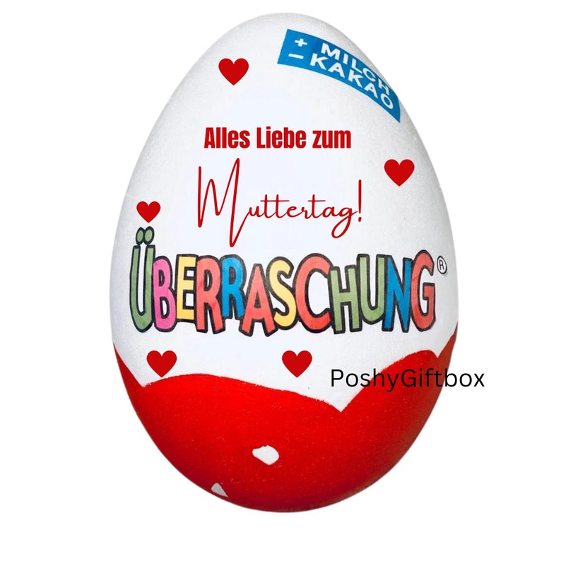 Überraschungsei mit Füllung Geschenkzum Muttertag,Geschenk Mama