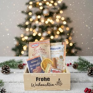 Geschenkkörbchen/Kleines Geschenk/Holz Geschenkkorb/Kleine Auszeit/Holzkorb/Kleines Dankeschön/ Wellness/Präsentkorb/Wellness Frauen image 4