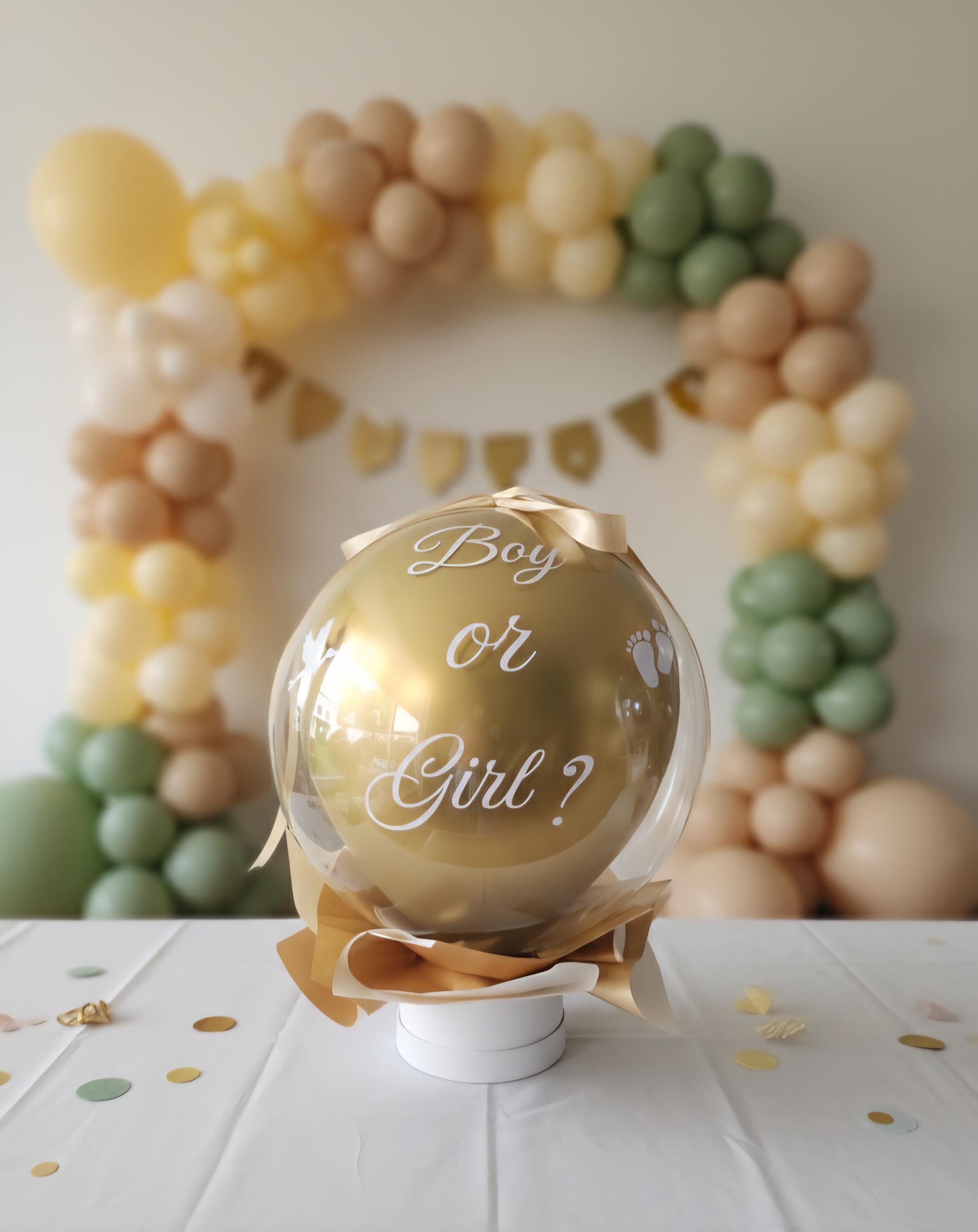 Schattige Olifant Op Een Babywagen Met Ballonnen. Baby Gender Reveal, Jongen of Meisje, Clipart. Vector Illustratie - Illustratie van geslacht, ballons: 220668358